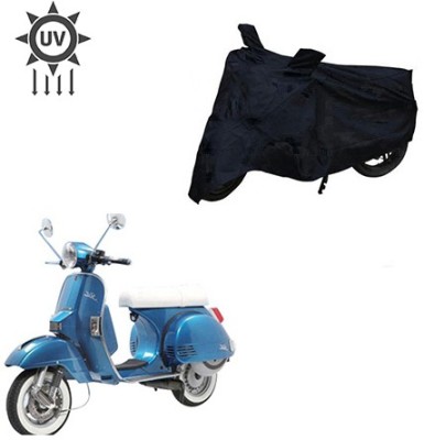 Feel heaven Two Wheeler Cover for LML(Star Euro, Black)