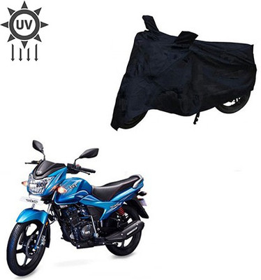 Atulit enterprises Two Wheeler Cover for TVS(Victor New, Black)