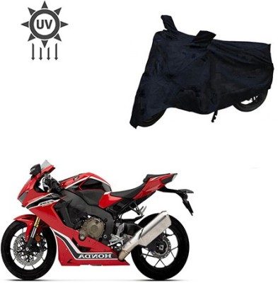 Feel heaven Two Wheeler Cover for Honda(CBR 1000RR, Black)