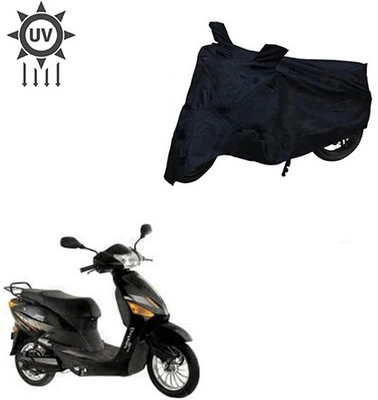 Atulit enterprises Two Wheeler Cover for Hero(Electric Zippy, Black)