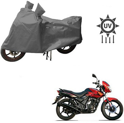 Atulit enterprises Waterproof Two Wheeler Cover for TVS(Flame DS 125, Grey)