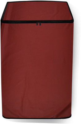 Nitasha Top Loading Washing Machine  Cover(Width: 68 cm, Maroon)