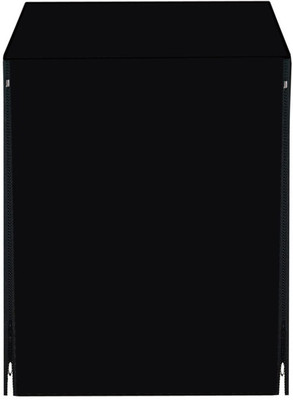 Delideal Front Loading Washing Machine  Cover(Width: 66 cm, Black)