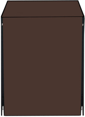 KingMatters Front Loading Washing Machine  Cover(Width: 69 cm, Coffee, Brown)