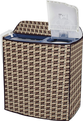 Star Weaves Semi-Automatic Washing Machine  Cover(Width: 80 cm, Multicolor)