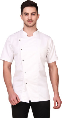 Kodenipr Club Blended Chef's Apron - Large(White, Single Piece)