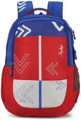 23 OFF on SKYBAGS Bingo Plus 04 Red 35 L Backpack Red Blue on