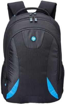 HP Classic 24 L Laptop Backpack(Black, Blue)