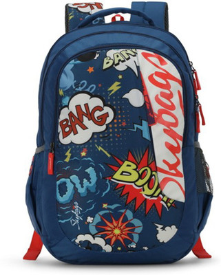 skybags figo plus 05 36 ltrs blue 