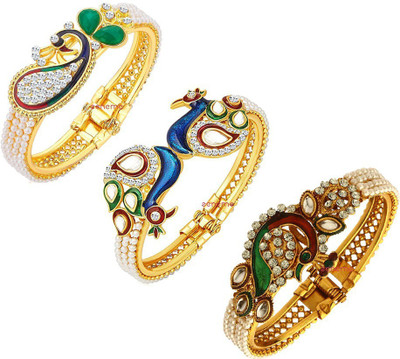 ZENEME Alloy Bracelet Set(Pack of 3)