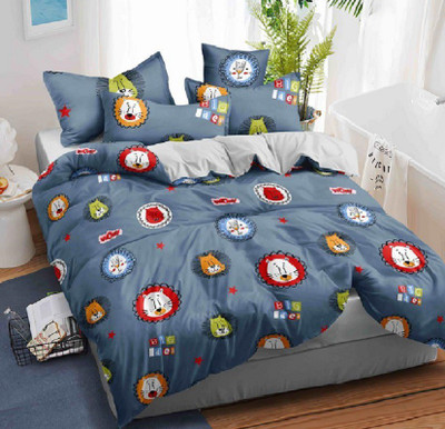 Laying Style Cotton Double King Sized Bedding Set(Multicolor, Microfiber Havy Glace Cotton AC Comforter Set King Size Double Bed with 1 Flat bedsheet-90x100 inch and 2 Pillow Covers II 4 pc Bedding Set-Multi-printed multicolor) Laying Style Cotton Double King Sized Bedding Set(Multicolor, Microfiber Havy Glace Cotton AC Comforter Set King Size Double Bed with 1 Flat bedsheet-90x100 inch and 2 Pillow Covers II 4 pc Bedding Set-Multi-printed multicolor)