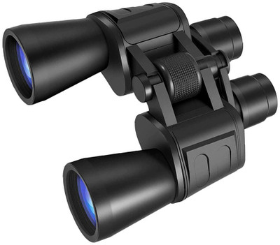 zeei Binocular 60X90 Long Zoom Powerful Prism 100x Zoom Binoculars Telescope Optical Spyglass For Hunting Rifle Spotting Scope Outdoor Goods sports hiking fishing everything Binoculars(55 mm , Black)