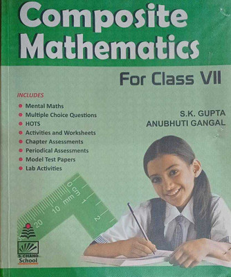 Composite Mathematics for Class 7 (for 2021 Exam)(English, Paperback, S.K.GUPTA)