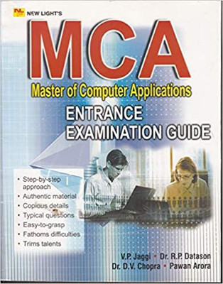 MCA Master of Computer Applications Entrance Examination Guide(Paperback, V.P. Jaggi, Dr. R.P. Datason, Dr. D.V. Chopra, Pawan Arora)