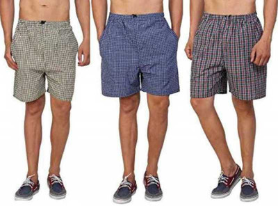 DEVA FASHION Checkered Men Boxer
