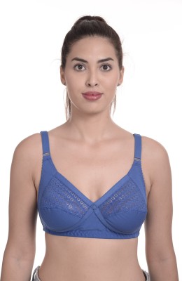 Soft Care Women T-Shirt Non Padded Bra(Blue)