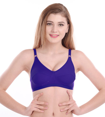 Beach Curve N_R_Cup Bra Women Minimizer Non Padded Bra(Purple)