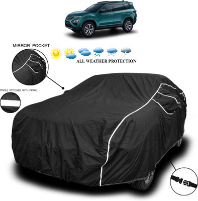 SEBONGO Car Cover For Tata Bolt (With Mirror Pockets)(Black)
