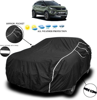 ANTHUB Car Cover For Tata Sumo (With Mirror Pockets)(Black)