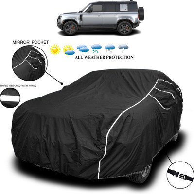 SEBONGO Car Cover For Kia Stonic (With Mirror Pockets)(Black)