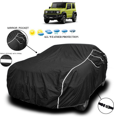 SEBONGO Car Cover For Maruti Suzuki A-Star (With Mirror Pockets)(Black)