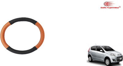 Auto Oprema Steering Cover For Mahindra Universal For Car(Black, Tan, Leatherite)