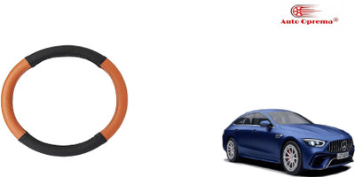 Auto Oprema Steering Cover For Mercedes Benz Universal For Car(Black, Tan, Leatherite)