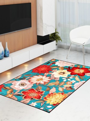 athom TRENDZ Multicolor Nylon Carpet(5 ft,  X 3 ft, Rectangle)