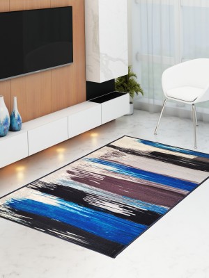 athom TRENDZ Multicolor Nylon Carpet(6 ft,  X 4 ft, Rectangle)