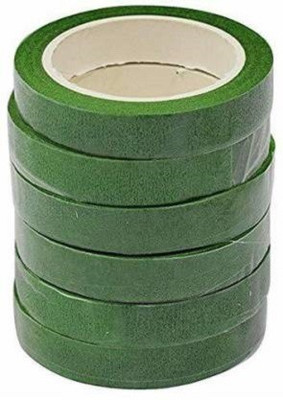 Udhayam one sided Stem Wrapping in Floral Arrangements Dispenser floral tape (Manual)(Green)