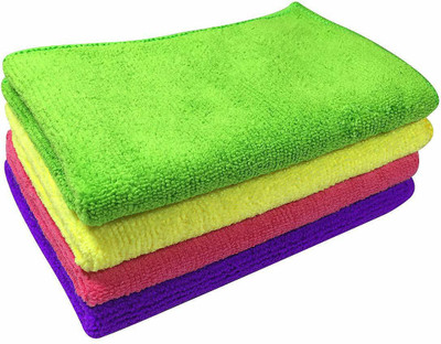 PVA Wet and Dry Microfiber Cleaning Cloth(4 Units)