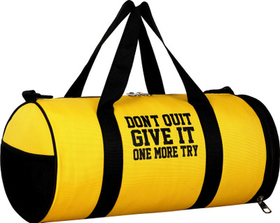 Dmade Water resistant with separate shoe compartment light weight premium quality bag(Yellow, Kit Bag)