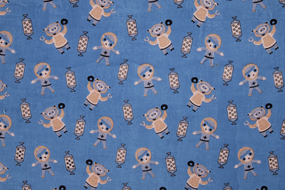 Ravaiyaa - Attitude Is Everything Cotton Blend Printed Multipurpose Running Fabric