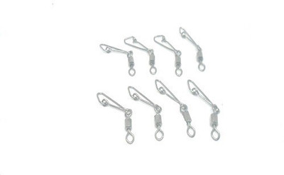 JUST ONE CLICK Aluminium Barrell Sinker(Removable Pack of 8)