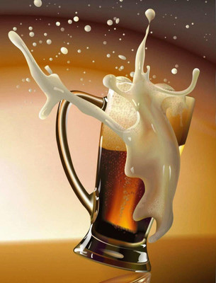 GRIVA ENTERPRISE (Pack of 2) Set of 2 Beer Mug Glasses 510 ml Transparent with Handle Strong Glass Set Whisky Glass(510 ml, Glass, Clear)