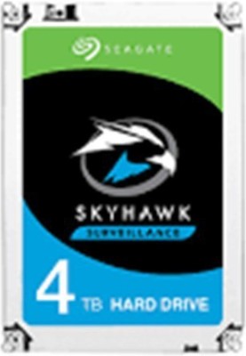 Seagate SKYHAWK 4 TB Surveillance Systems, Servers, All in One PC's, Network Attached Storage, Desktop Internal Hard Disk Drive (HDD) (4 TB Surveillance Systems Internal Hard Disk Drive (ST4000VX007))(Interface: SATA, Form Factor: 3.5 inch)
