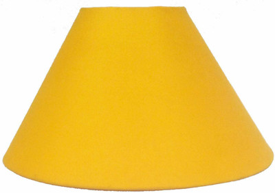CANDELA Round Plain Yellow Lamp Shade Table Lamps Lamp Shade(Nylon)