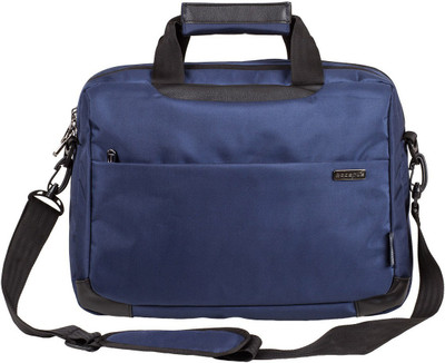 Cosmus 15.6 inch Laptop Messenger Bag(Blue, Black)