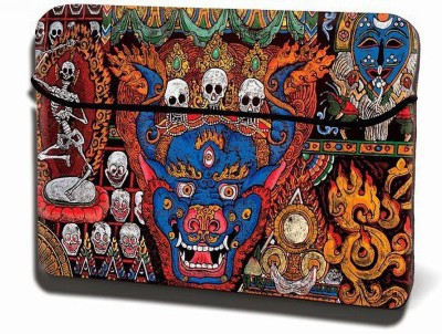 theskinmantra 15.6 inch Expandable Sleeve/Slip Case(Multicolor)