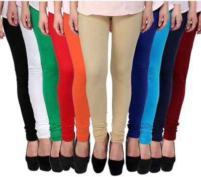 lifeneeds Churidar  Western Wear Legging(Multicolor, Solid)