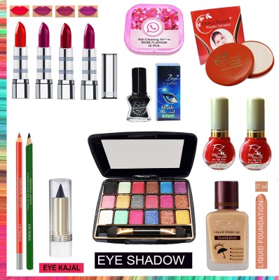 OUR Beauty Makeup Kit Of 14 Professional Makeup Items JUL02(Pack of 14)