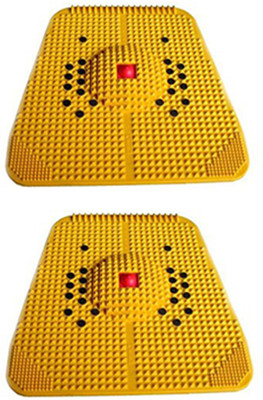 Cool Buddyzz Store bcmcombo002 Blood Circulation Mat Combo of 2 | Massager Massager(Yellow)