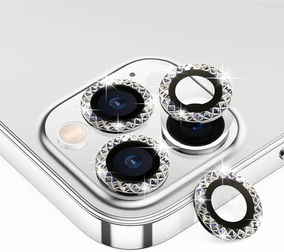 VOSKI Back Camera Lens Ring Guard Protector for Apple iPhone 11 Pro Max Metal Ring Camera Lens Protector Ultra Thin Proper Fit(Pack of: 1)