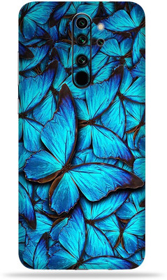 OggyBaba Redmi Note 8 Pro, Redmi Note8 Pro Mobile Skin(( Sky Blue Butterfly With Gloss Finish ))
