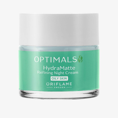 Oriflame Sweden Optimals Hydra Matte Refining Night Cream Oily Skin(50 ml)