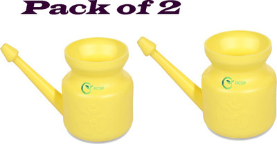 RCSP Plastic Yellow Neti Pot(400 ml)