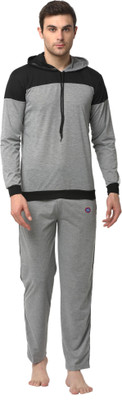 MACK JONNEY Colorblock Men Track Suit