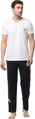 MACK JONNEY Solid Men Track Suit