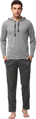 MACK JONNEY Solid Men Track Suit