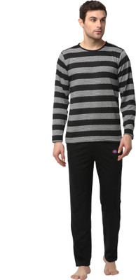 MACK JONNEY Striped Men Track Suit